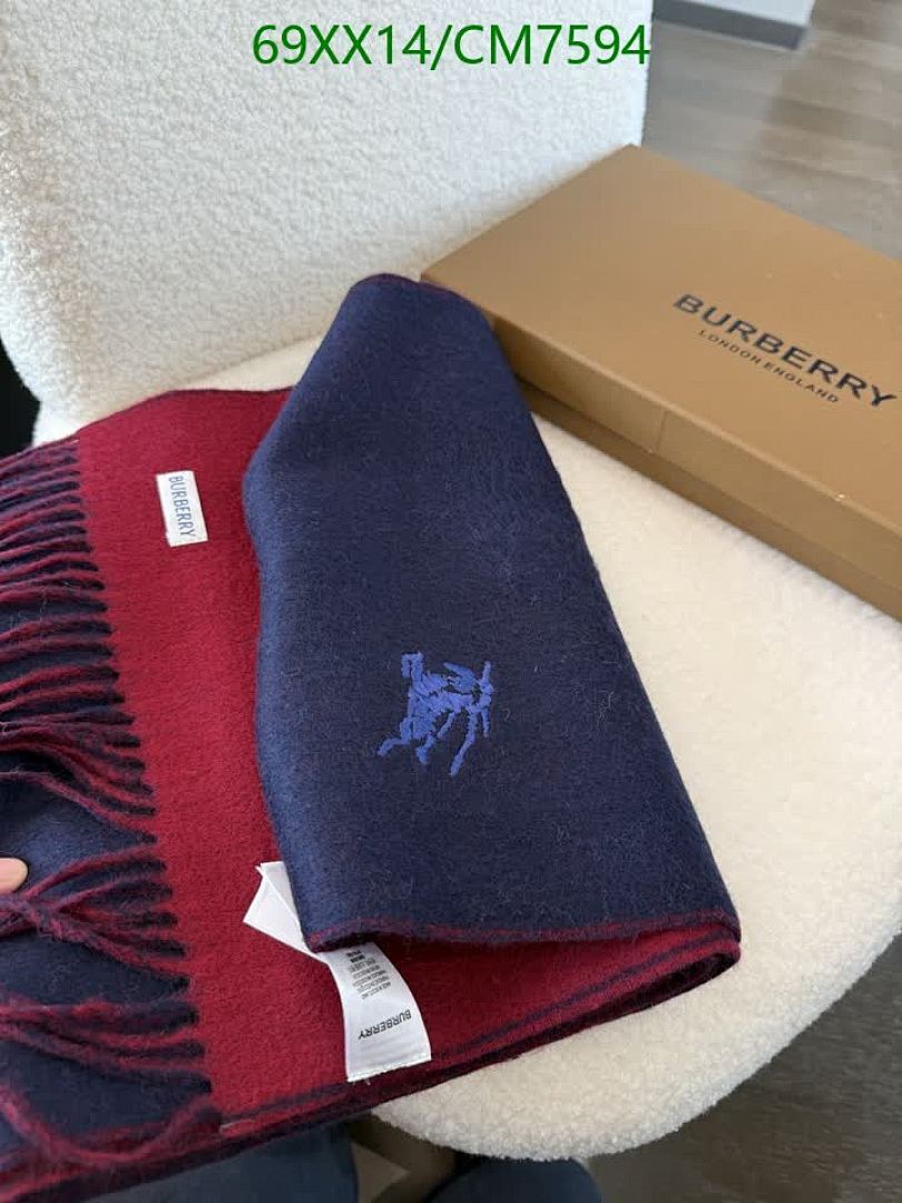 Burberry-Scarf Code: CM7594 $: 69USD