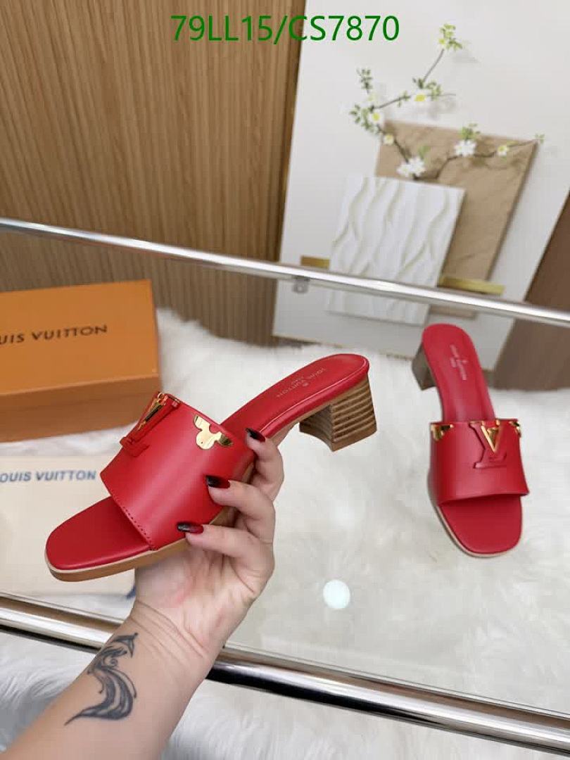 LV-Women Shoes Code: CS7870 $: 79USD