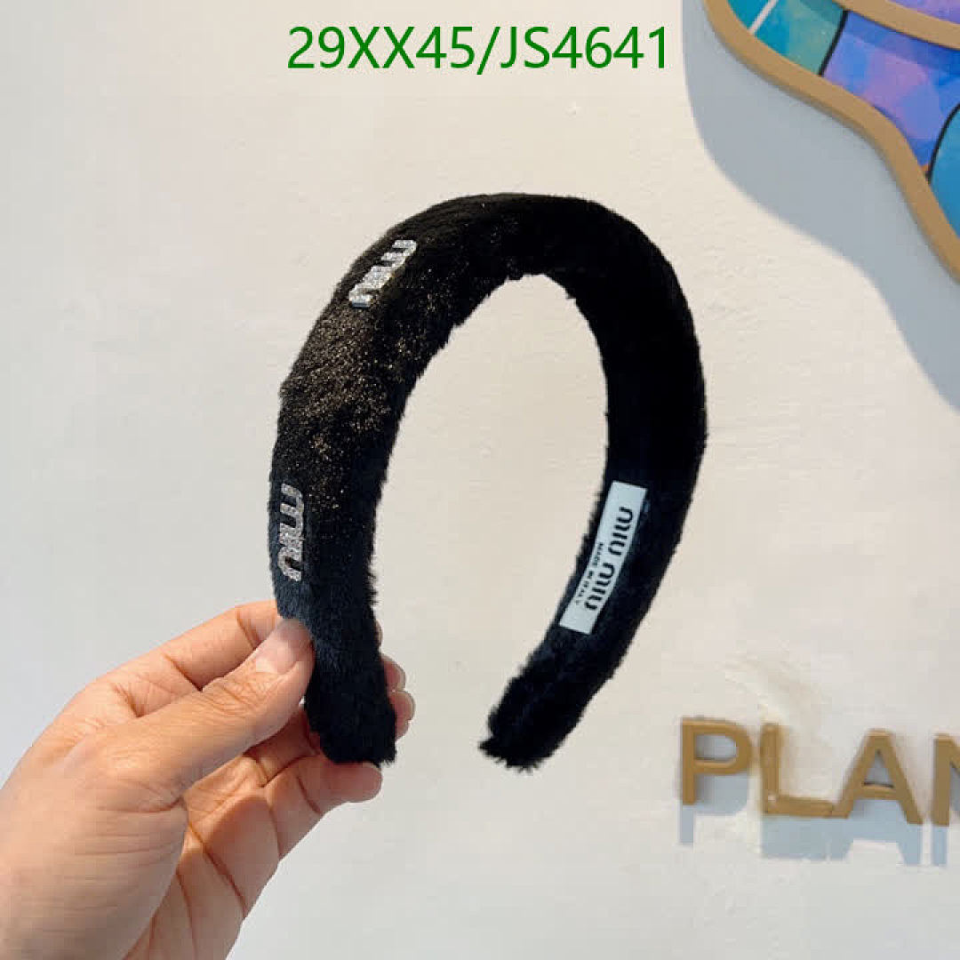 MIU MIU-Headband Code: JS4641 $: 29USD