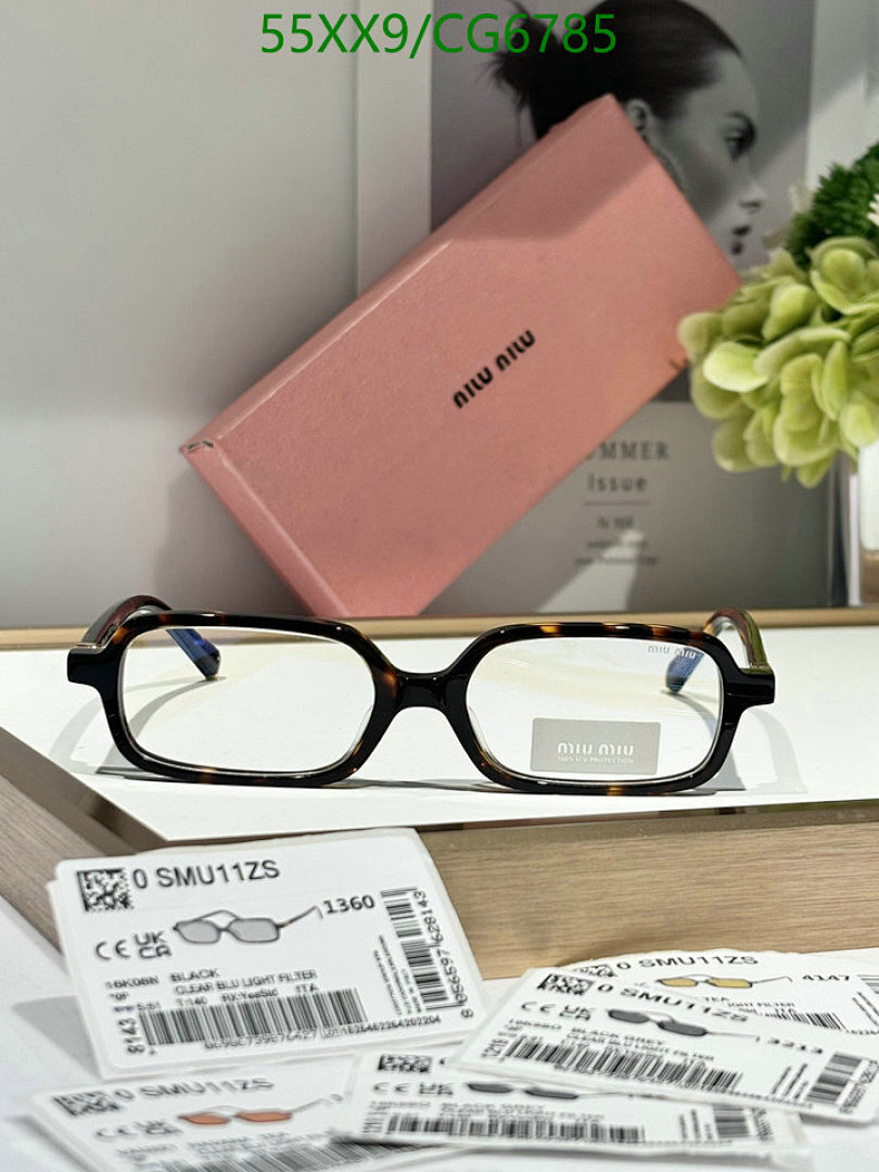 Miu Miu-Glasses Code: CG6785 $: 55USD