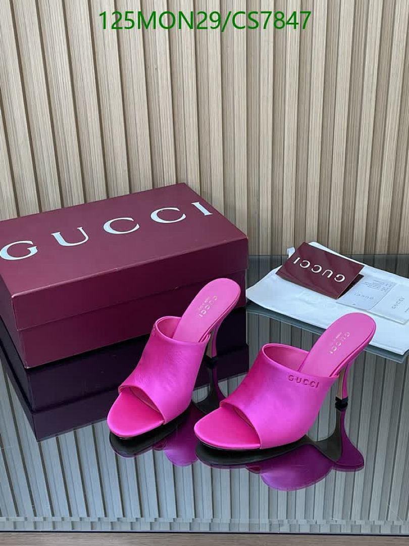 Gucci-Women Shoes Code: CS7847 $: 125USD