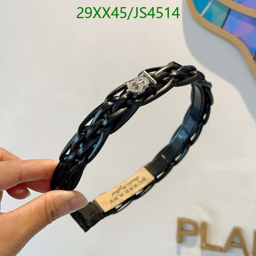 Burberry-Headband Code: JS4514 $: 29USD