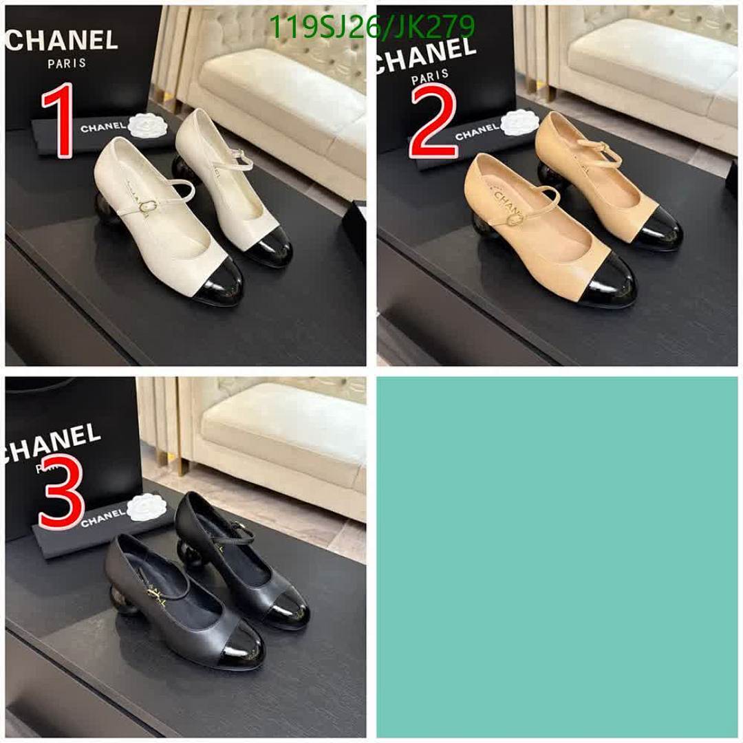 Chanel-Women Shoes Code: JK279 $: 119USD