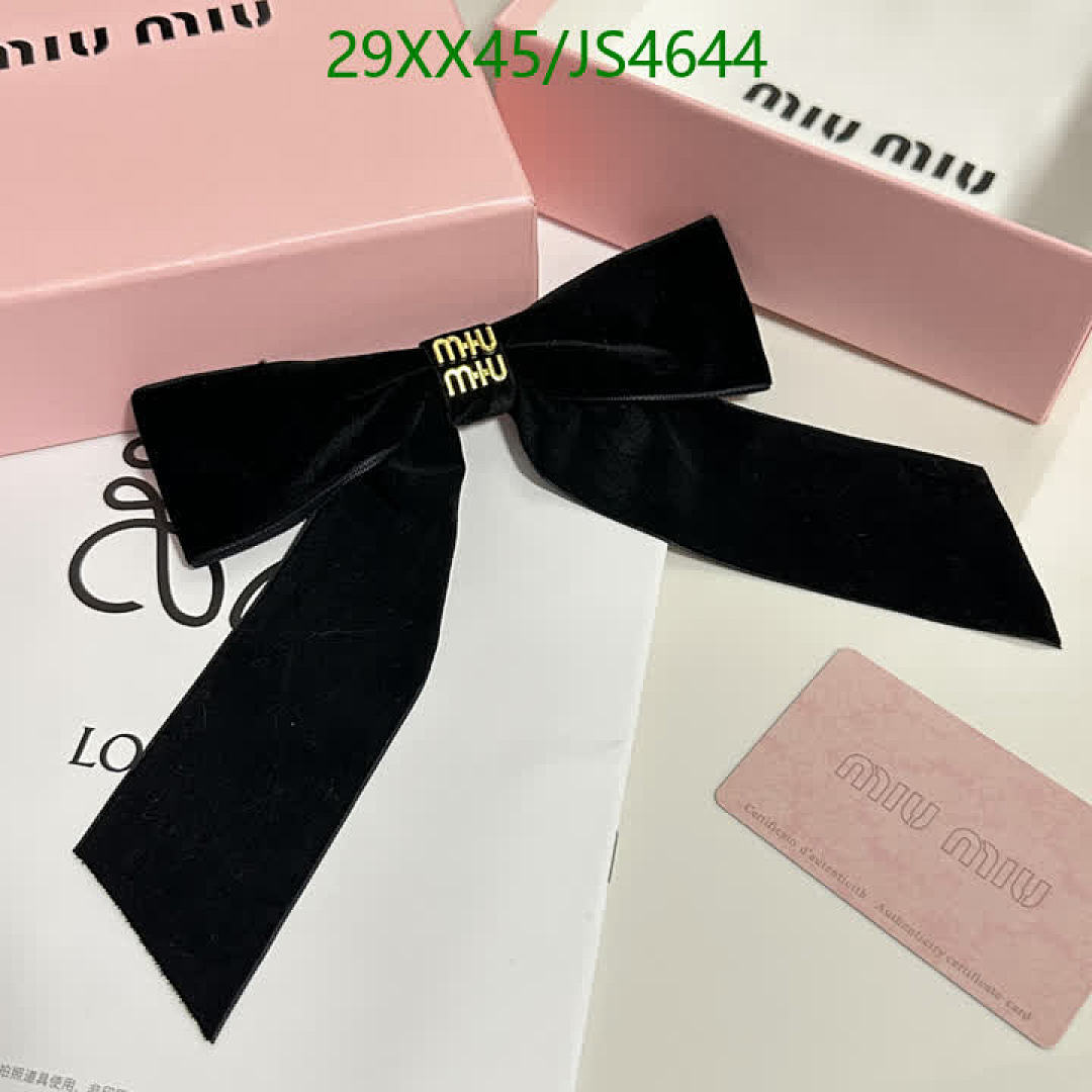 MIU MIU-Headband Code: JS4644 $: 29USD