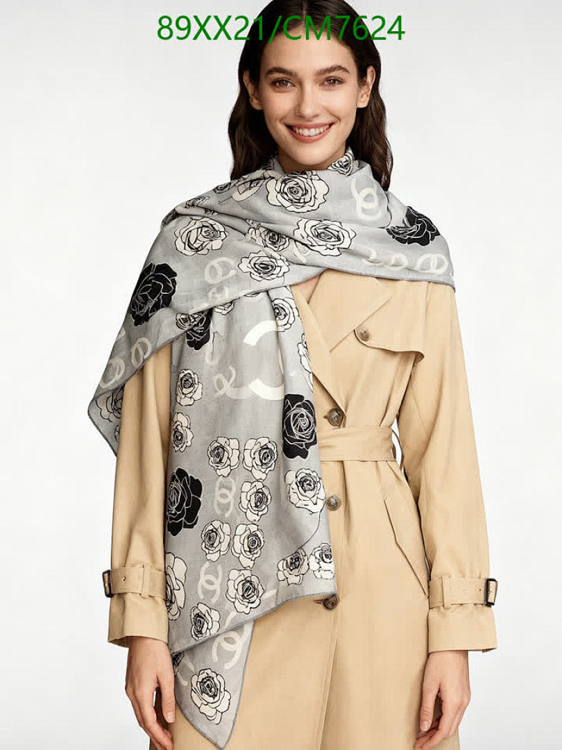 Chanel-Scarf Code: CM7624 $: 89USD