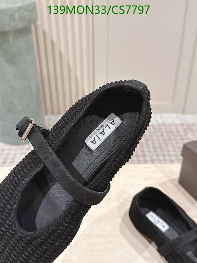 ALAIA-Women Shoes Code: CS7797 $: 139USD