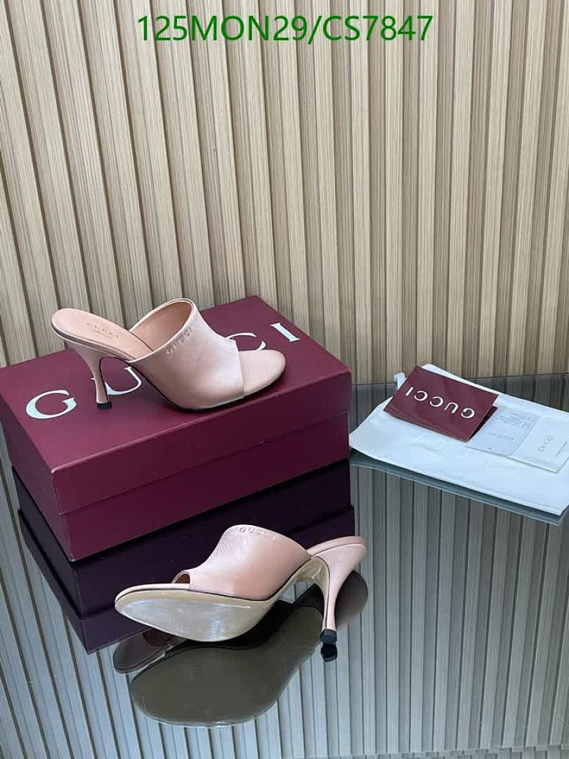 Gucci-Women Shoes Code: CS7847 $: 125USD
