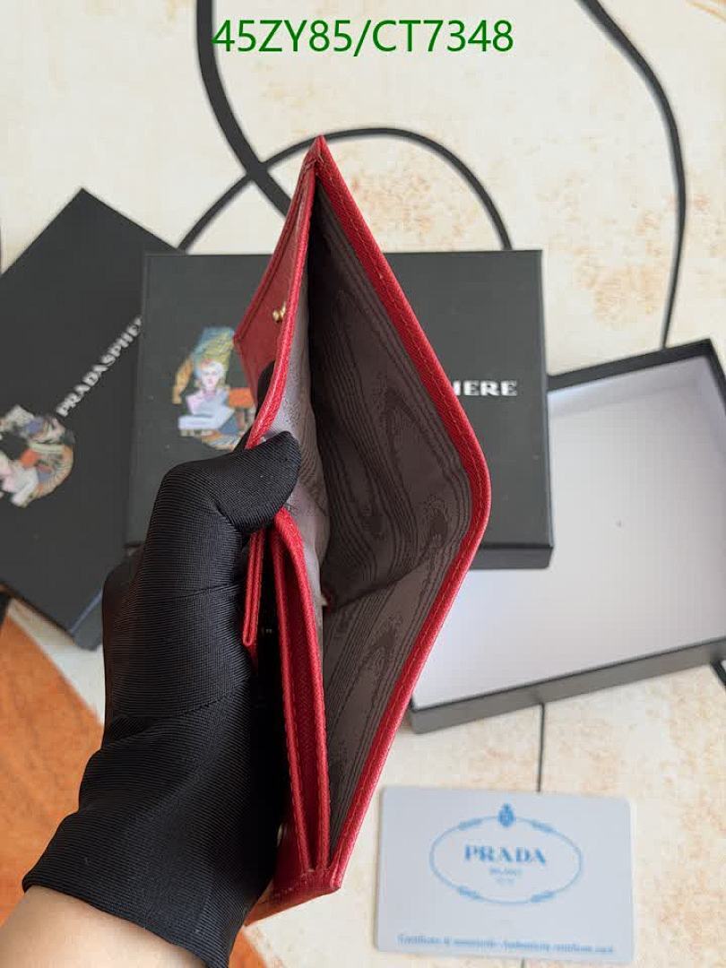 Prada-Wallet-4A Quality Code: CT7348 $: 45USD