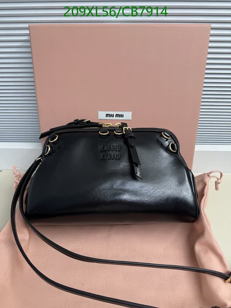 Miu Miu-Bag-Mirror Quality Code: CB7914 $: 209USD