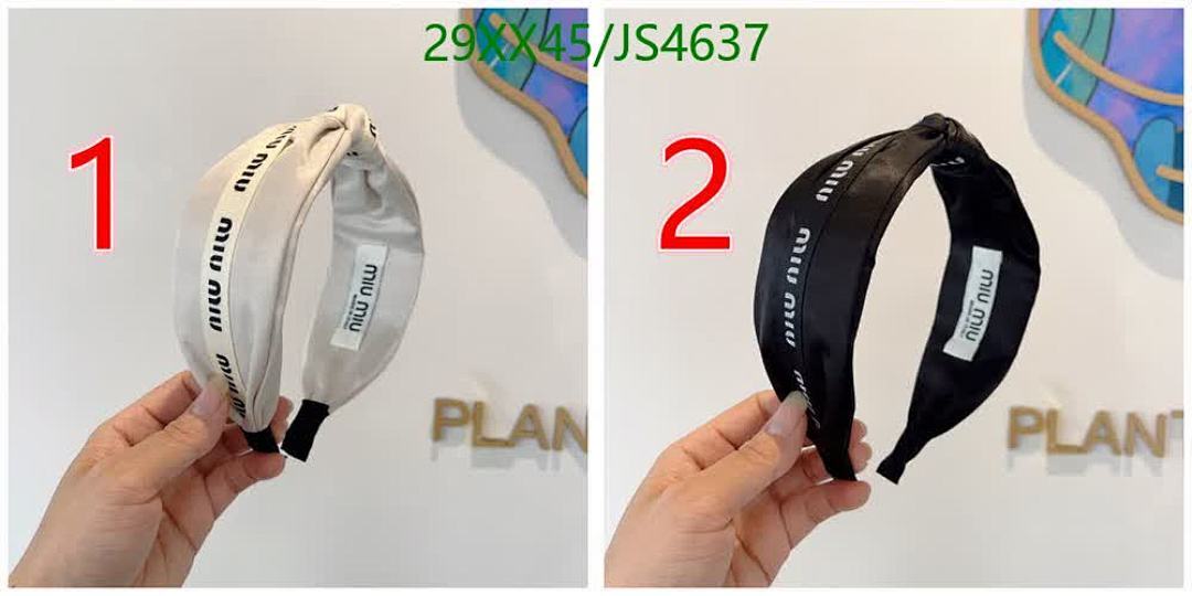 MIU MIU-Headband Code: JS4637 $: 29USD