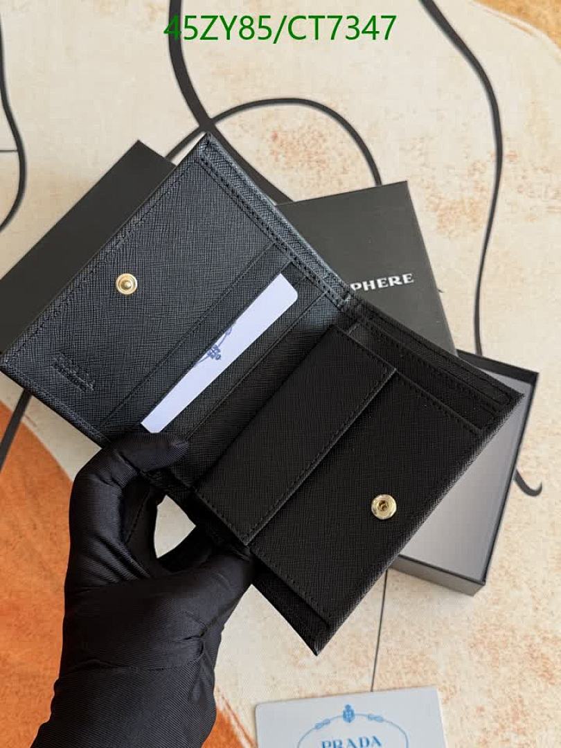 Prada-Wallet-4A Quality Code: CT7347 $: 45USD
