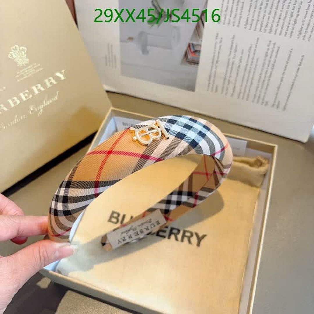 Burberry-Headband Code: JS4516 $: 29USD