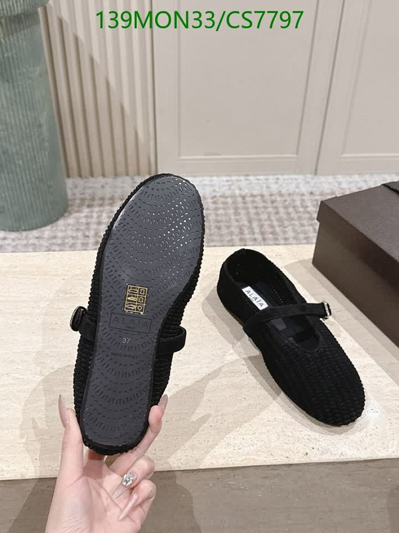 ALAIA-Women Shoes Code: CS7797 $: 139USD