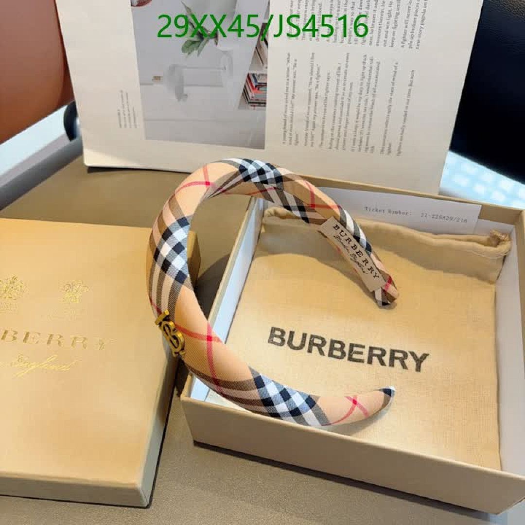 Burberry-Headband Code: JS4516 $: 29USD