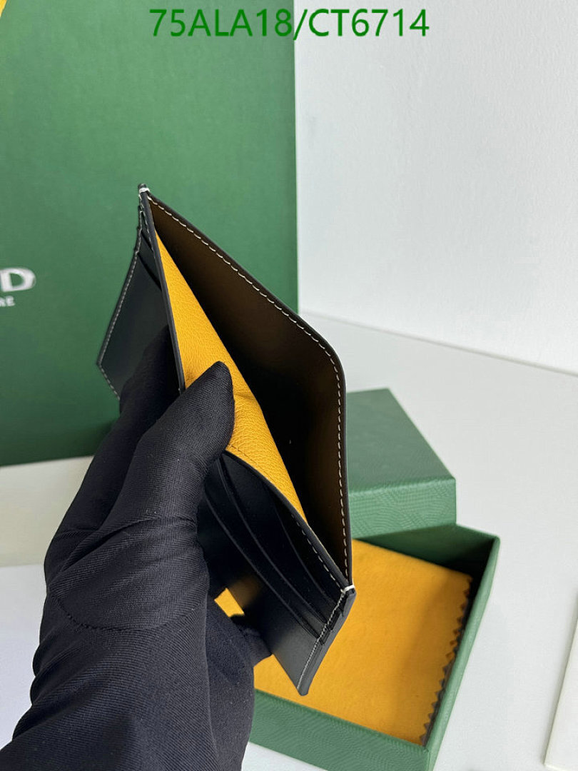 Goyard-Wallet Mirror Quality Code: CT6714 $: 75USD