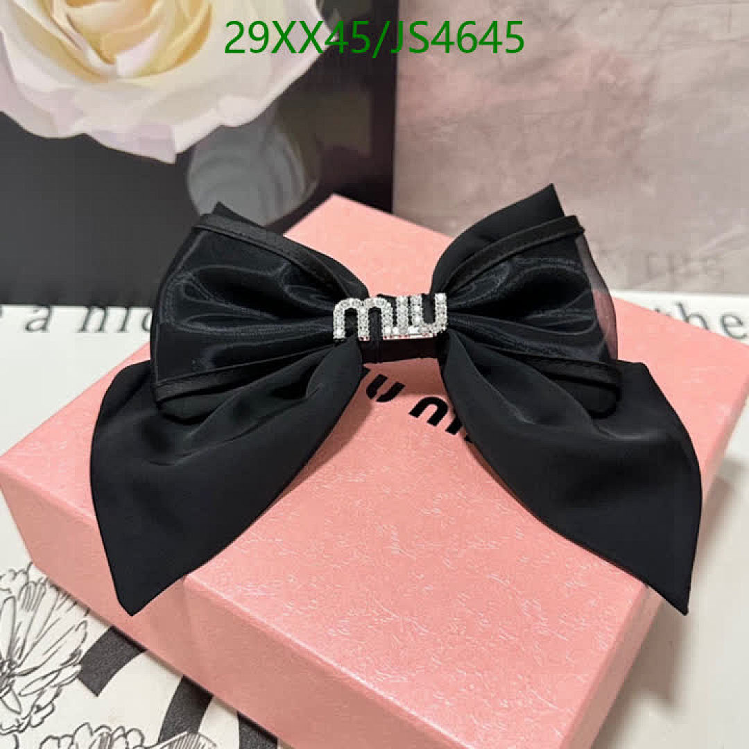 MIU MIU-Headband Code: JS4645 $: 29USD