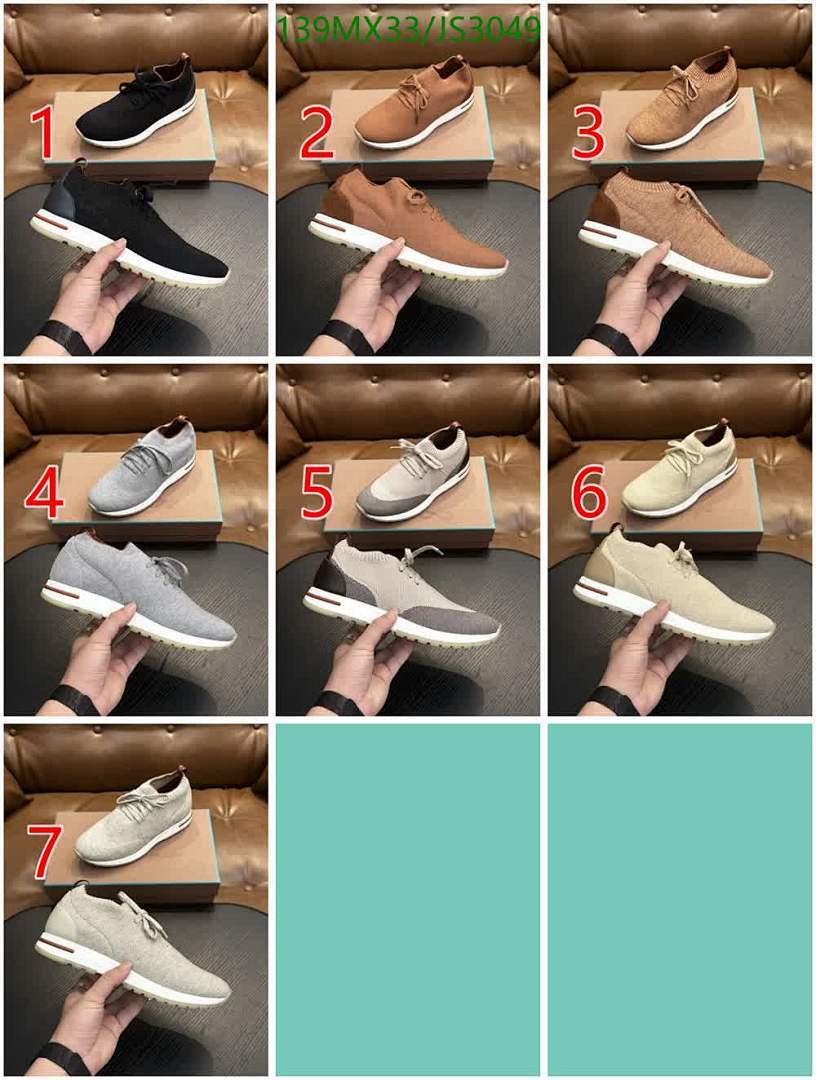 Loro Piana-Men shoes Code: JS3049 $: 139USD