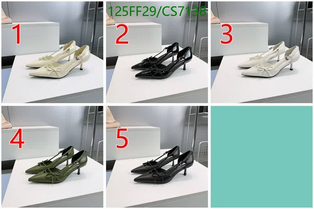 Prada-Women Shoes Code: CS7138 $: 125USD