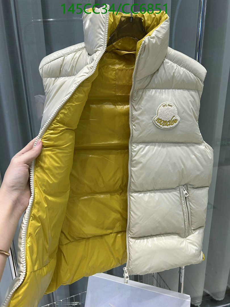 Moncler-Down jacket Men Code: CC6851 $: 145USD