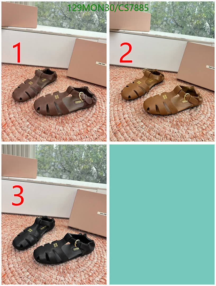 Miu Miu-Women Shoes Code: CS7885 $: 129USD