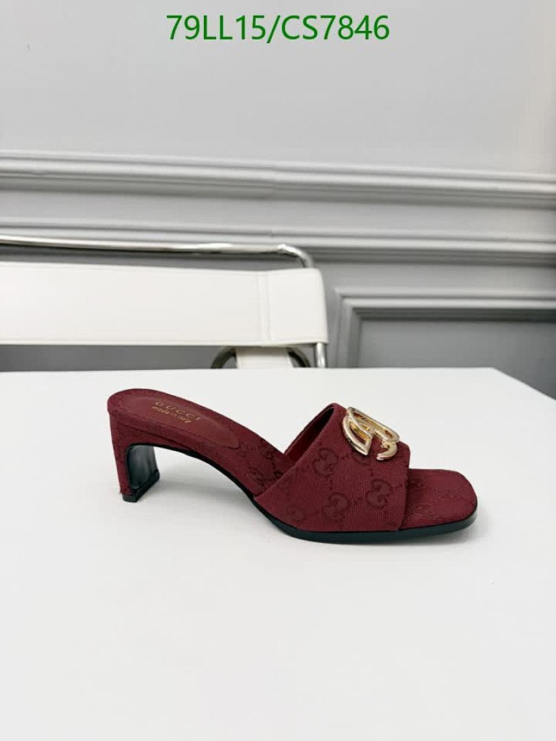 Gucci-Women Shoes Code: CS7846 $: 79USD