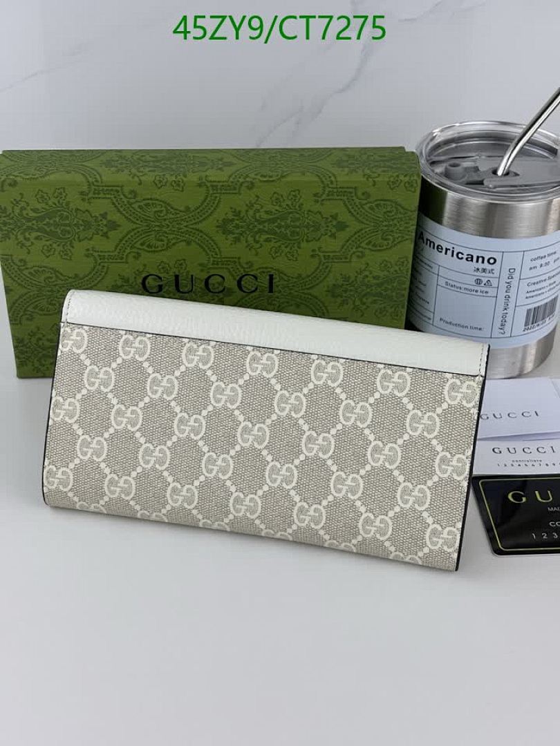 Gucci-Wallet-4A Quality Code: CT7275 $: 45USD