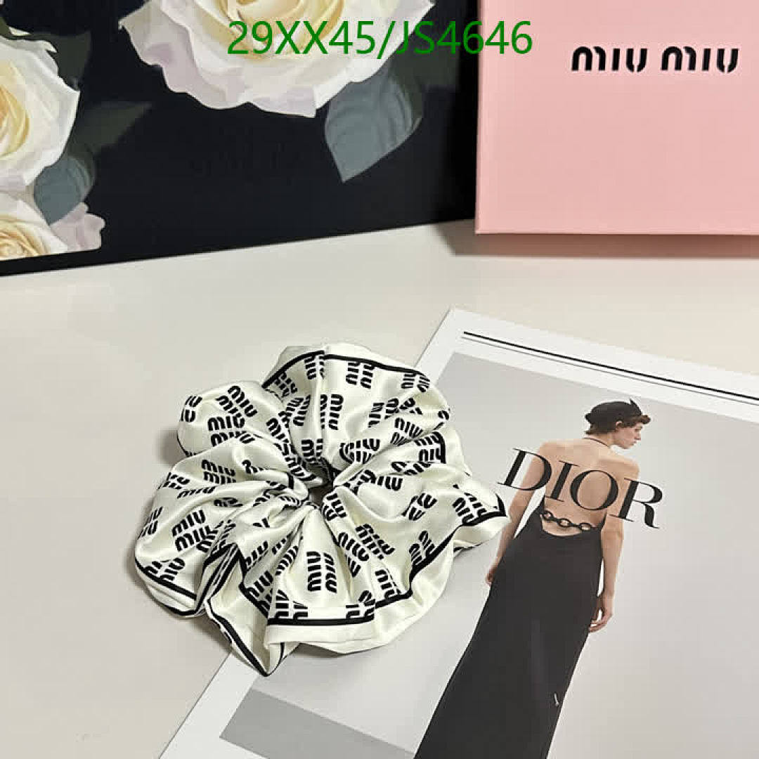 MIU MIU-Headband Code: JS4646 $: 29USD