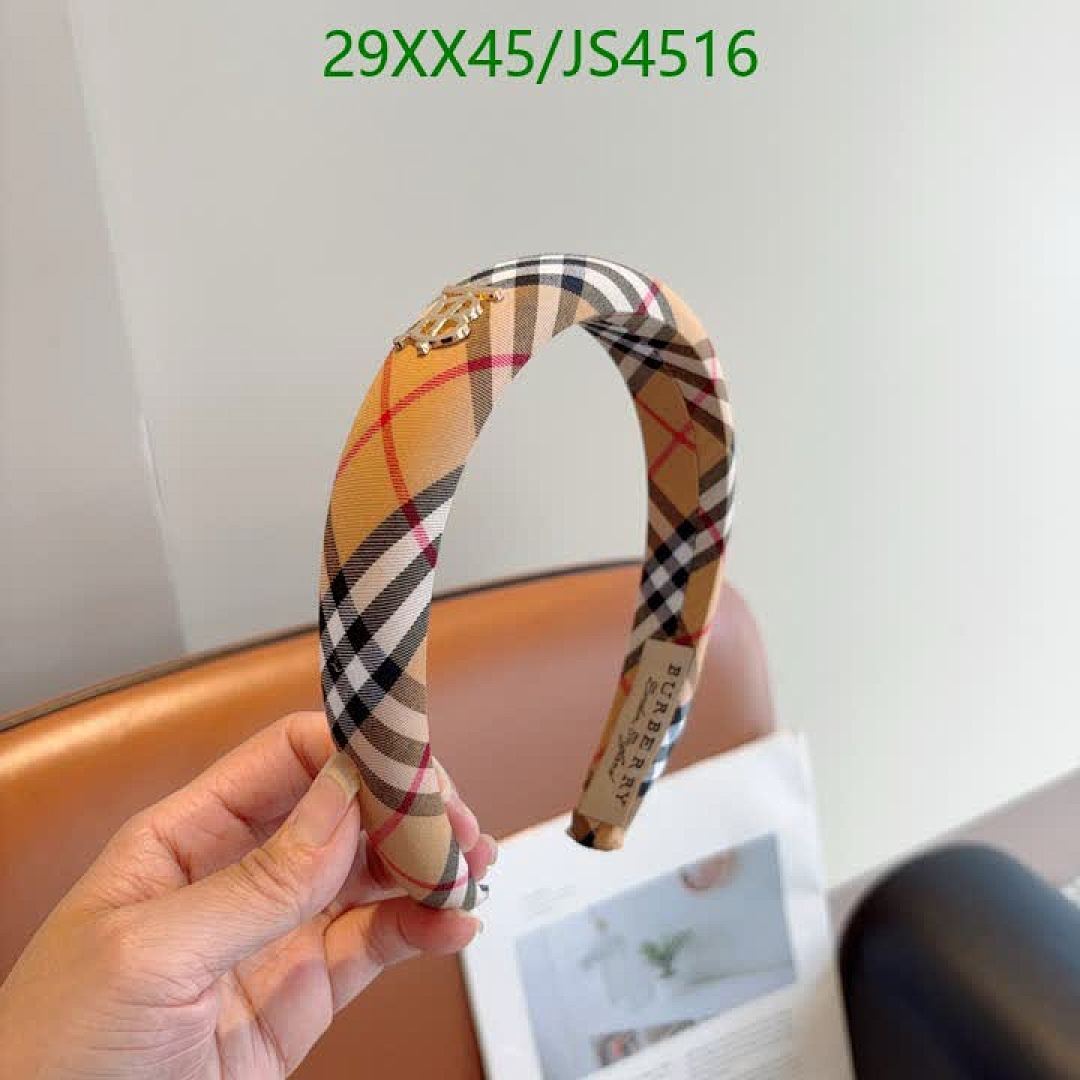 Burberry-Headband Code: JS4516 $: 29USD