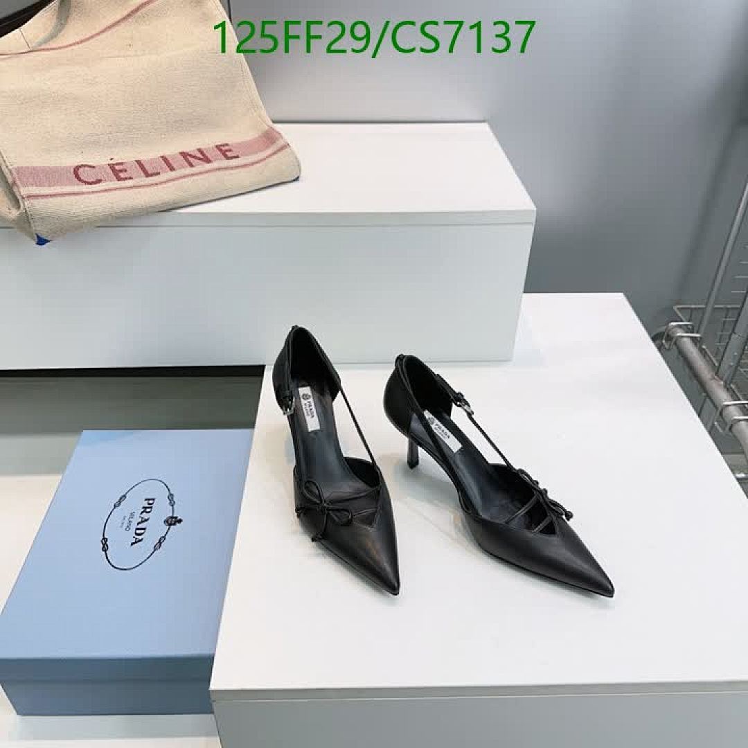 Prada-Women Shoes Code: CS7137 $: 125USD