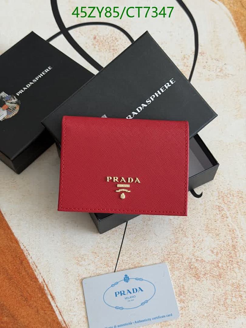 Prada-Wallet-4A Quality Code: CT7347 $: 45USD