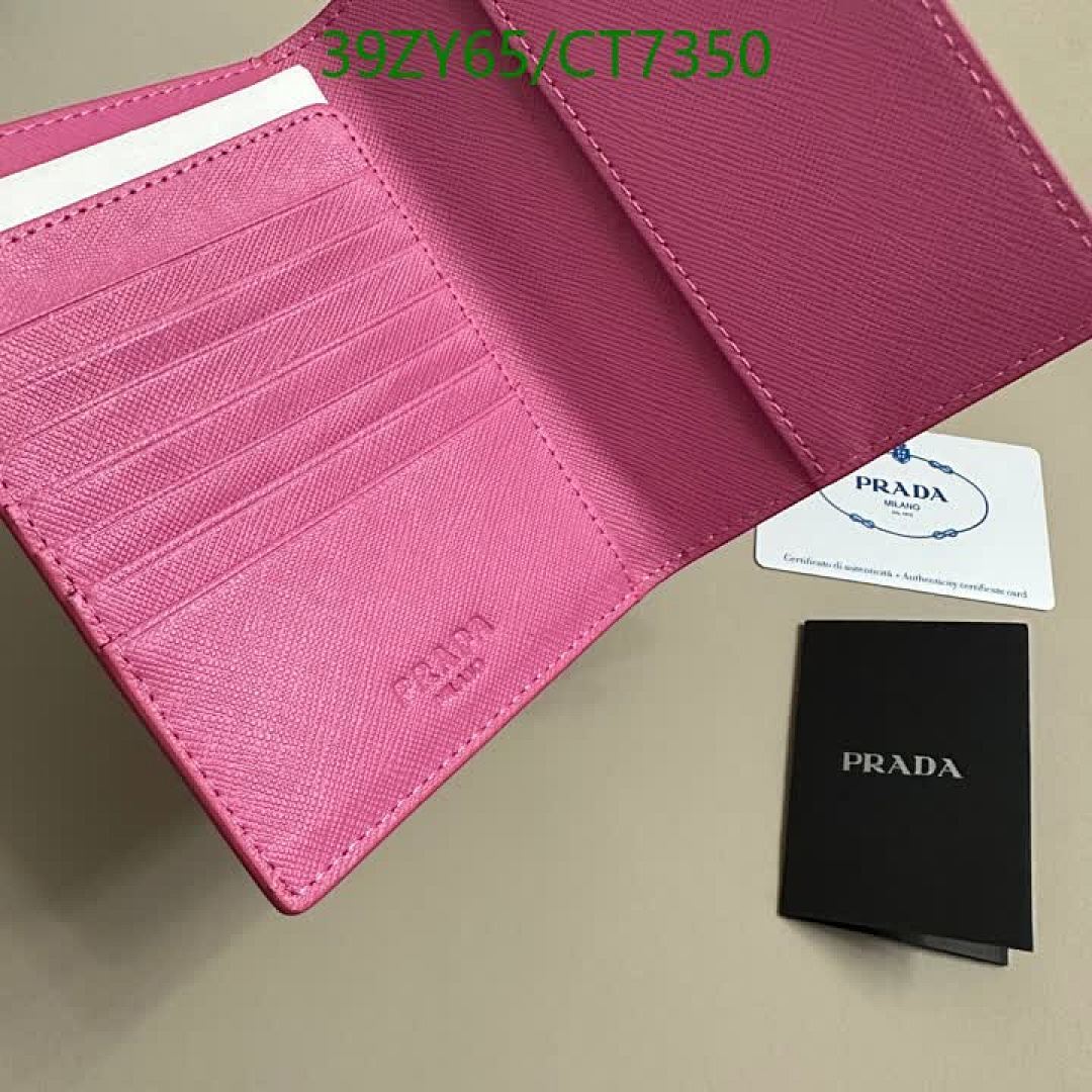Prada-Wallet-4A Quality Code: CT7350 $: 39USD