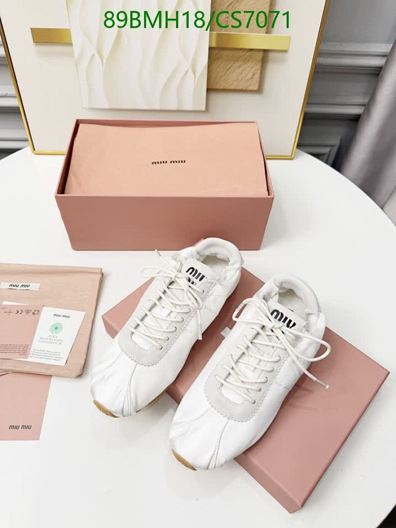 Miu Miu-Women Shoes Code: CS7071 $: 89USD