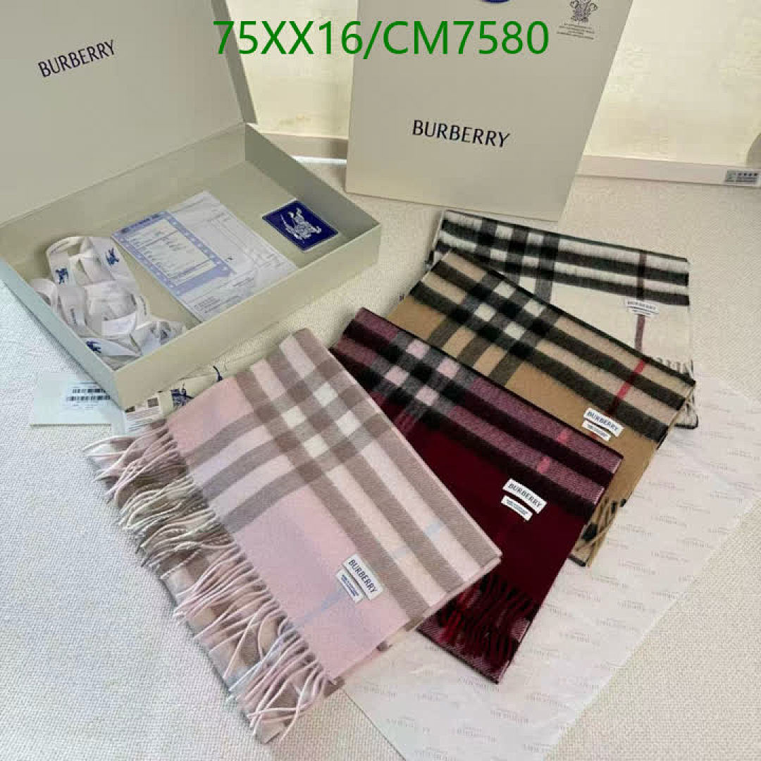 Burberry-Scarf Code: CM7580 $: 75USD