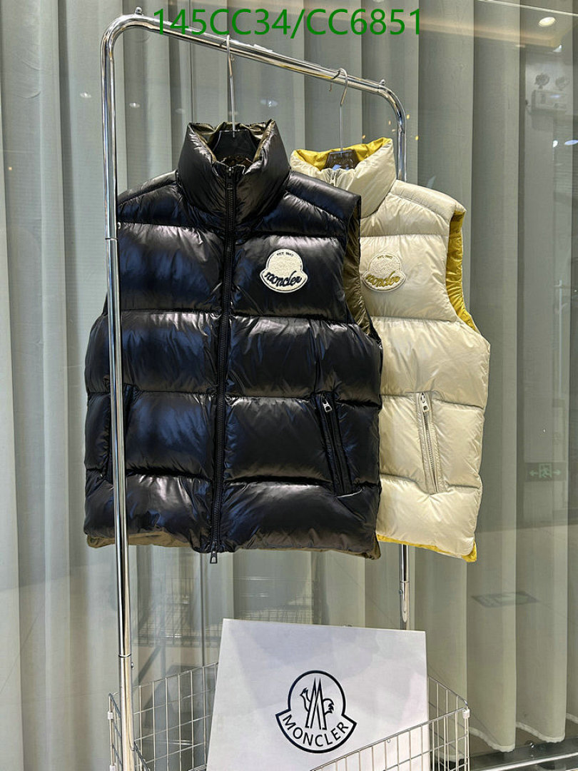Moncler-Down jacket Men Code: CC6851 $: 145USD