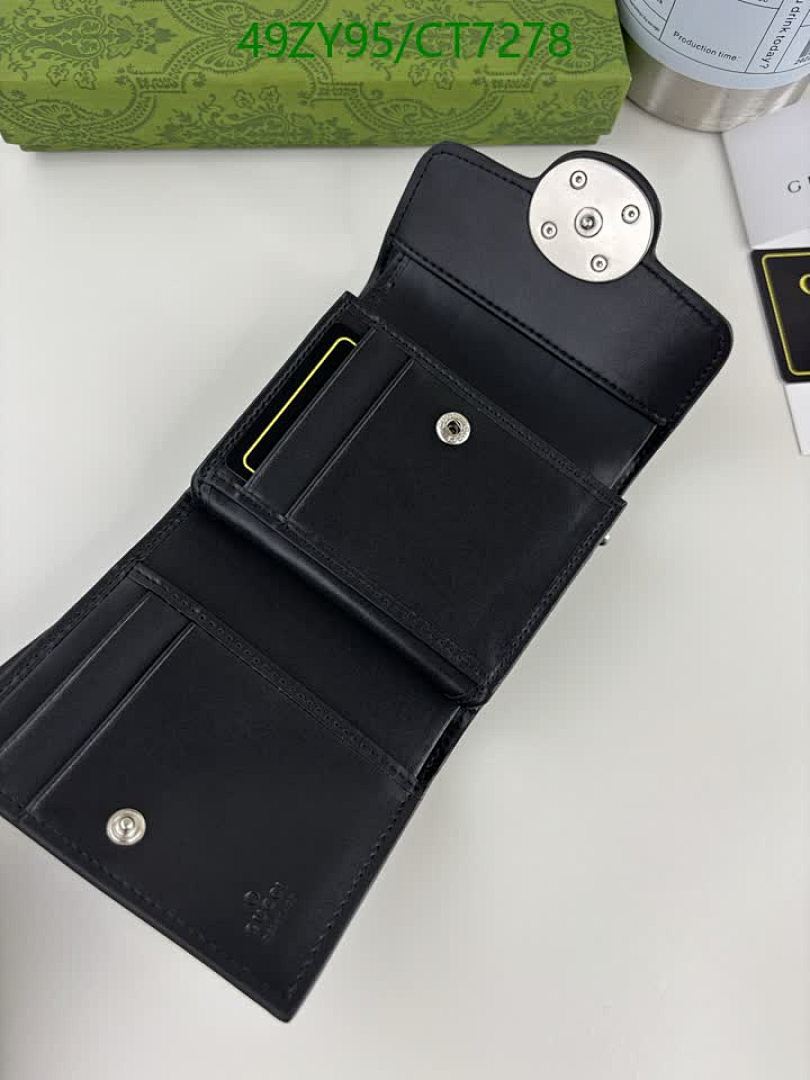Gucci-Wallet-4A Quality Code: CT7278 $: 49USD