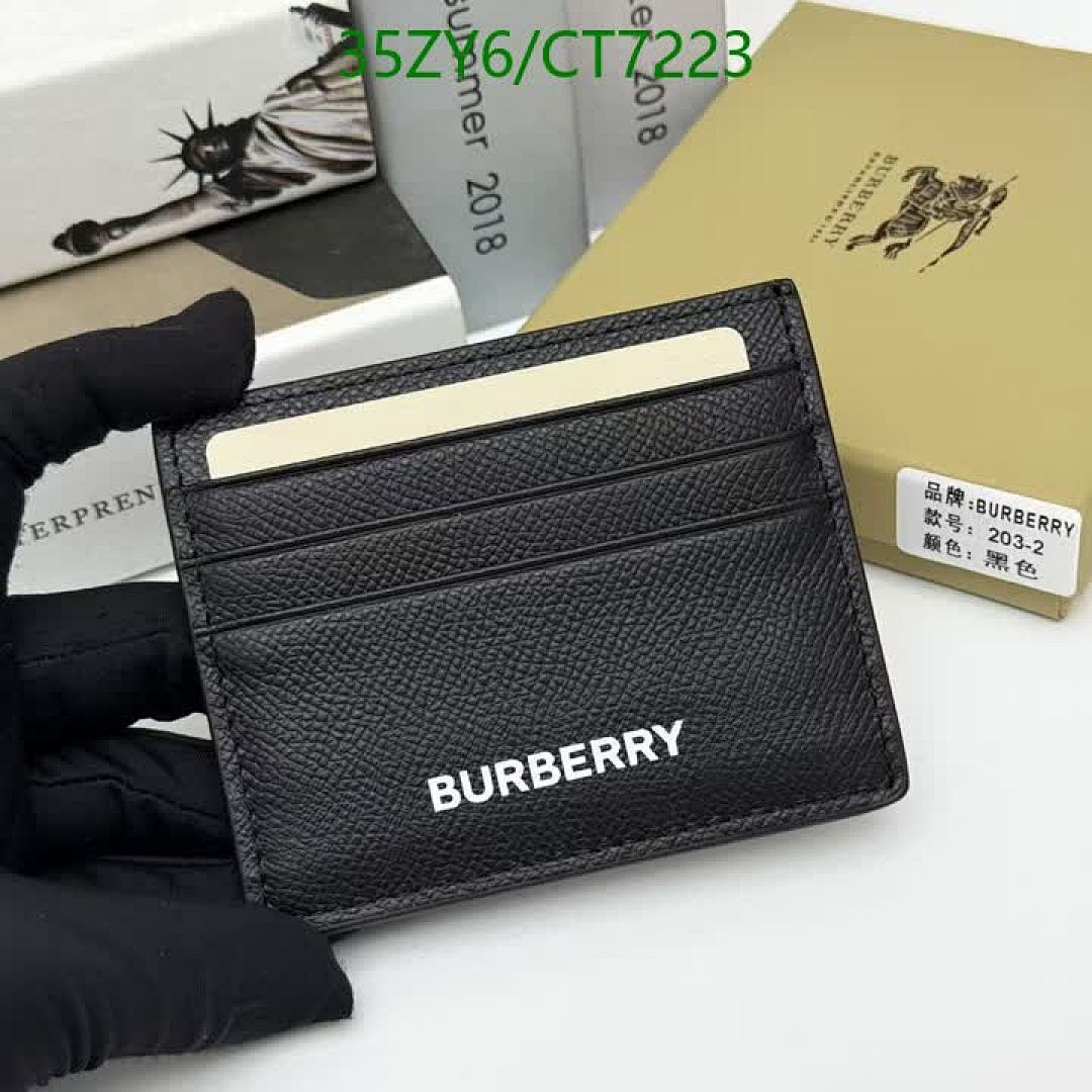 Burberry-Wallet-4A Quality Code: CT7223 $: 35USD