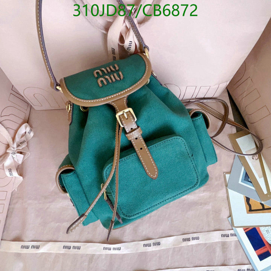 Miu Miu-Bag-Mirror Quality Code: CB6872 $: 310USD