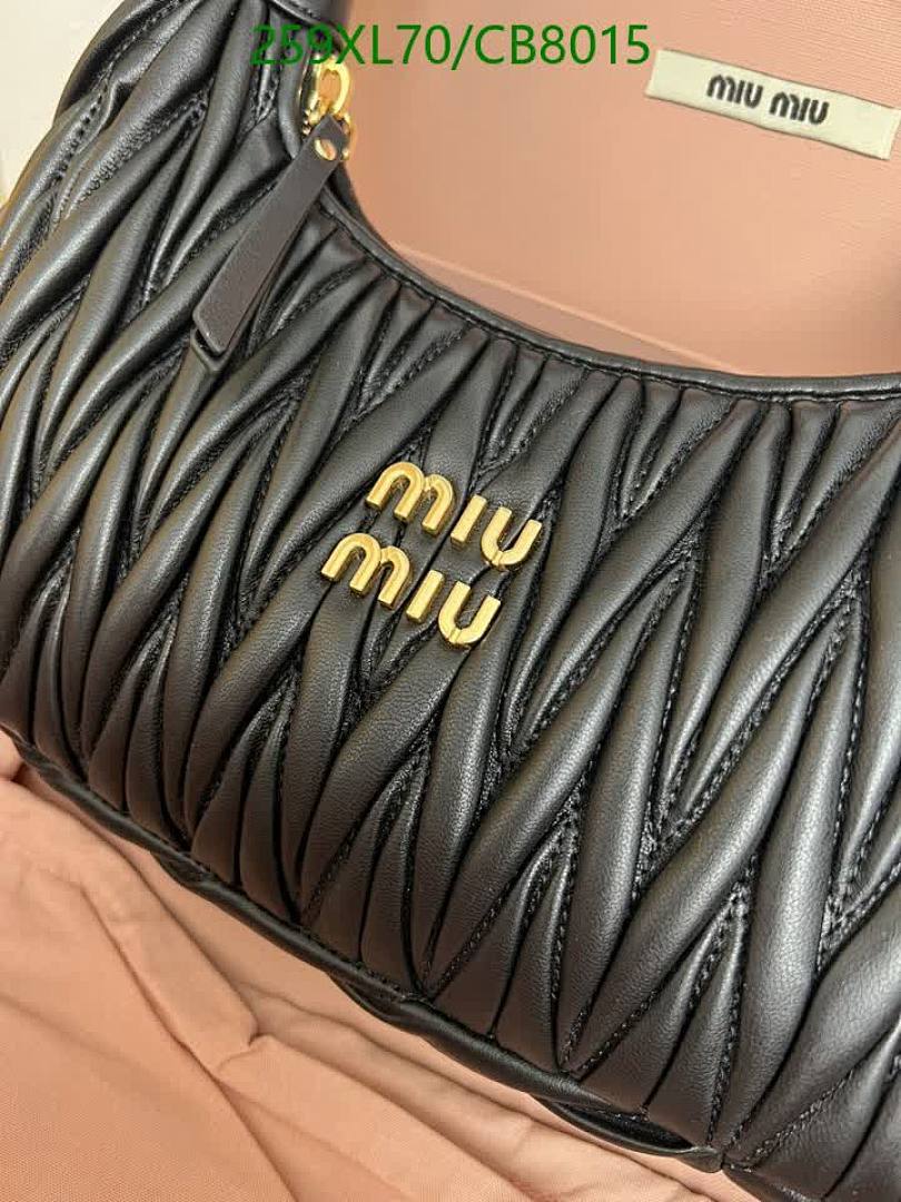 Miu Miu-Bag-Mirror Quality Code: CB8015 $: 259USD