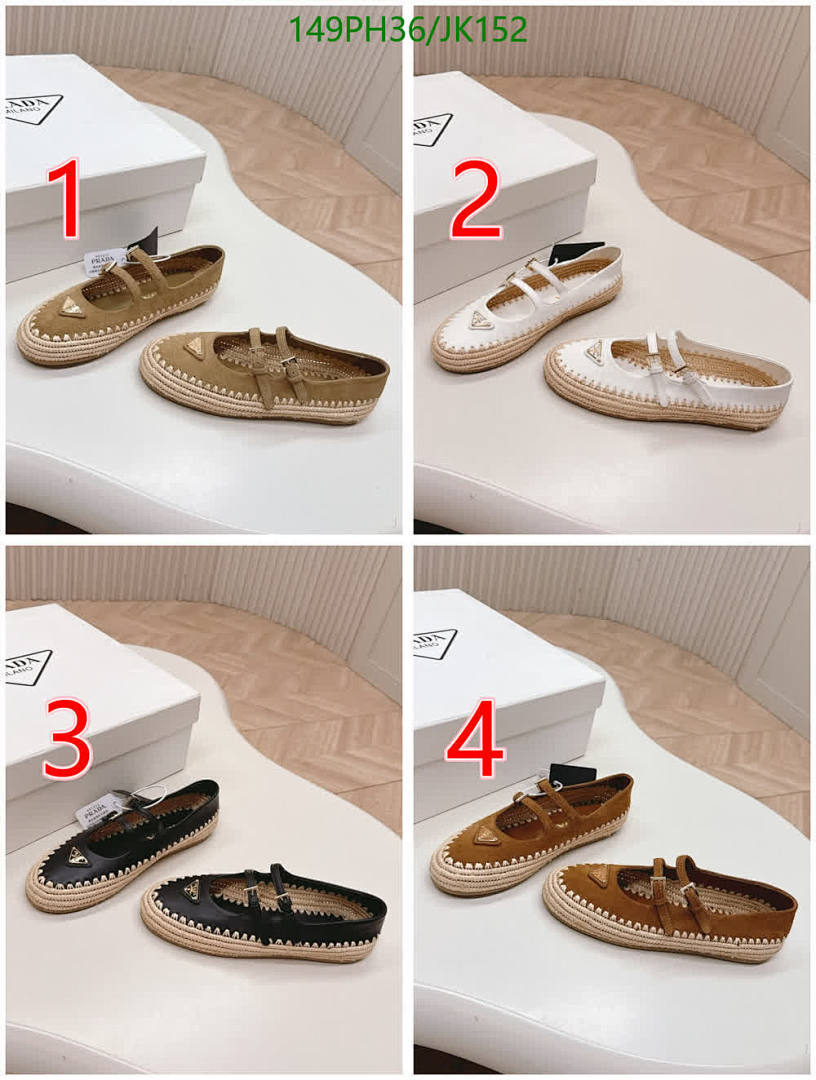 Prada-Women Shoes Code: JK152 $: 149USD