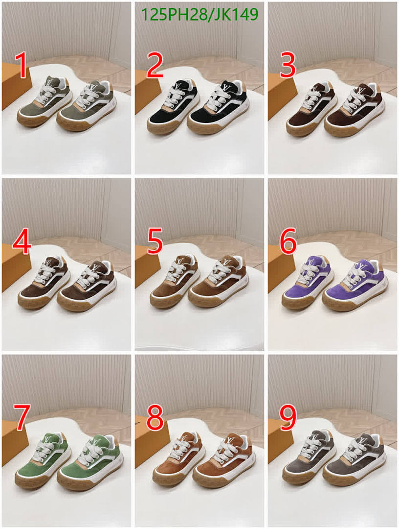 LV-Men shoes Code: JK149 $: 125USD