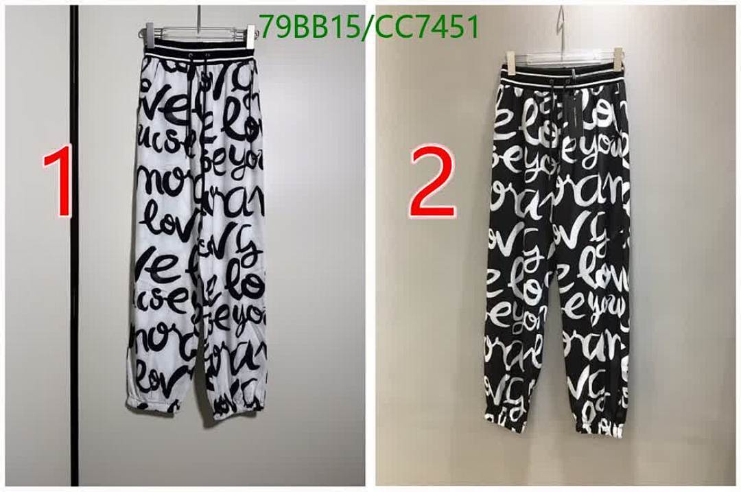 D&G-Clothing Code: CC7451 $: 79USD