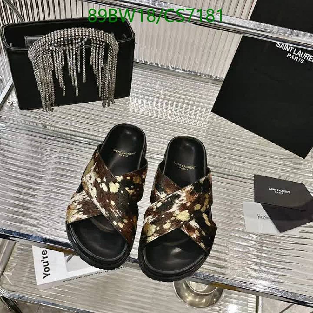 YSL-Women Shoes Code: CS7181 $: 89USD