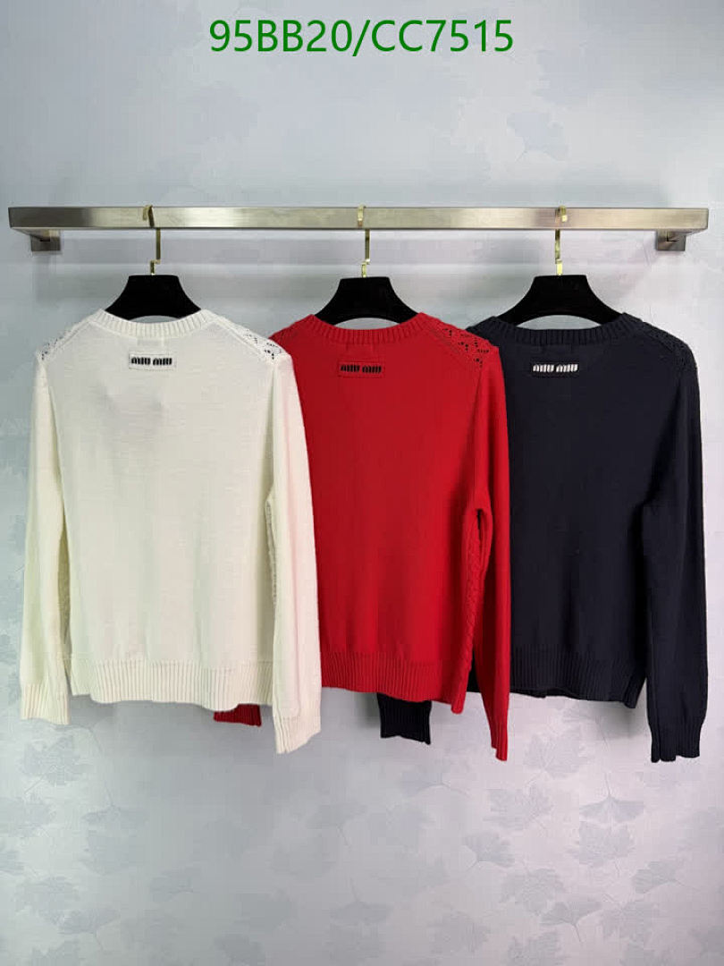 MIUMIU-Clothing Code: CC7515 $: 95USD