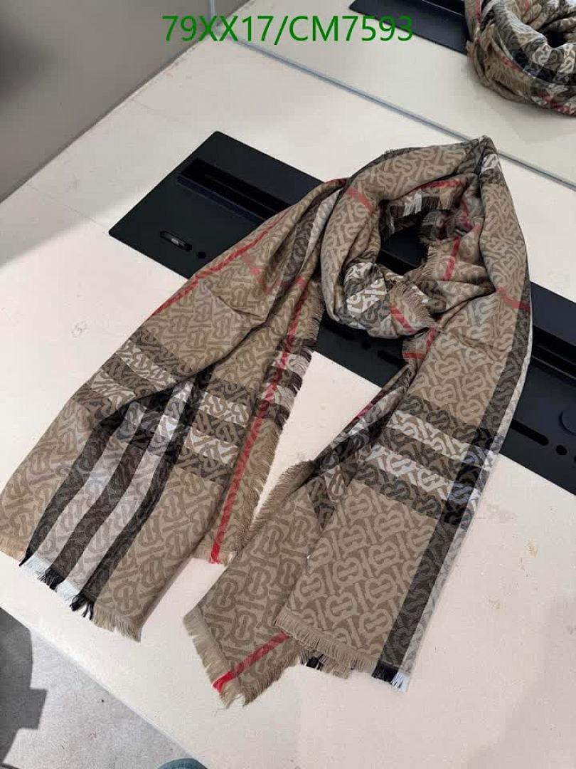 Burberry-Scarf Code: CM7593 $: 79USD