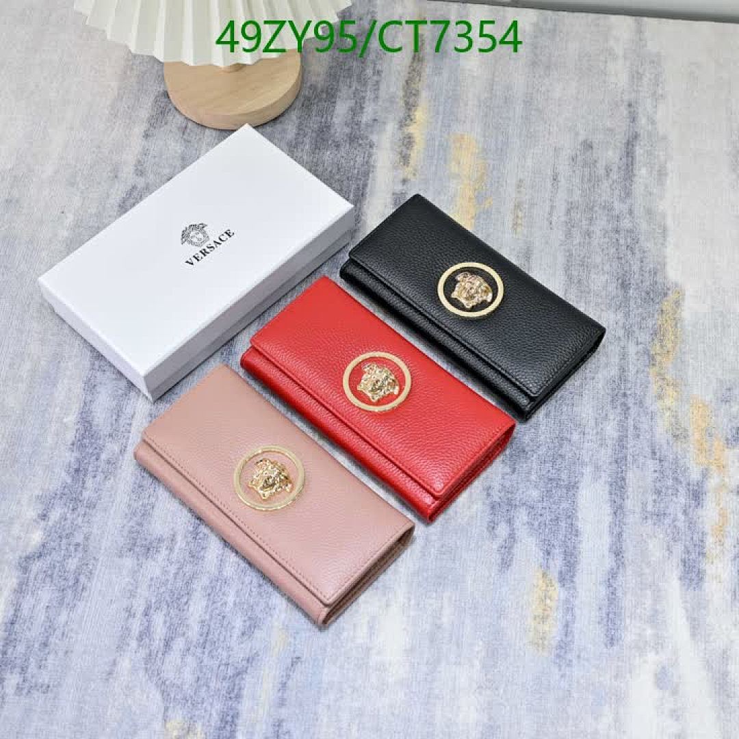 Versace-Wallet-4A Quality Code: CT7354 $: 49USD
