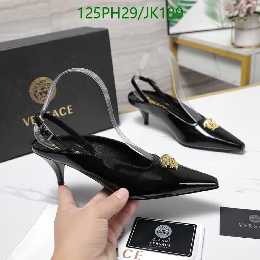 Versace-Women Shoes Code: JK189 $: 125USD