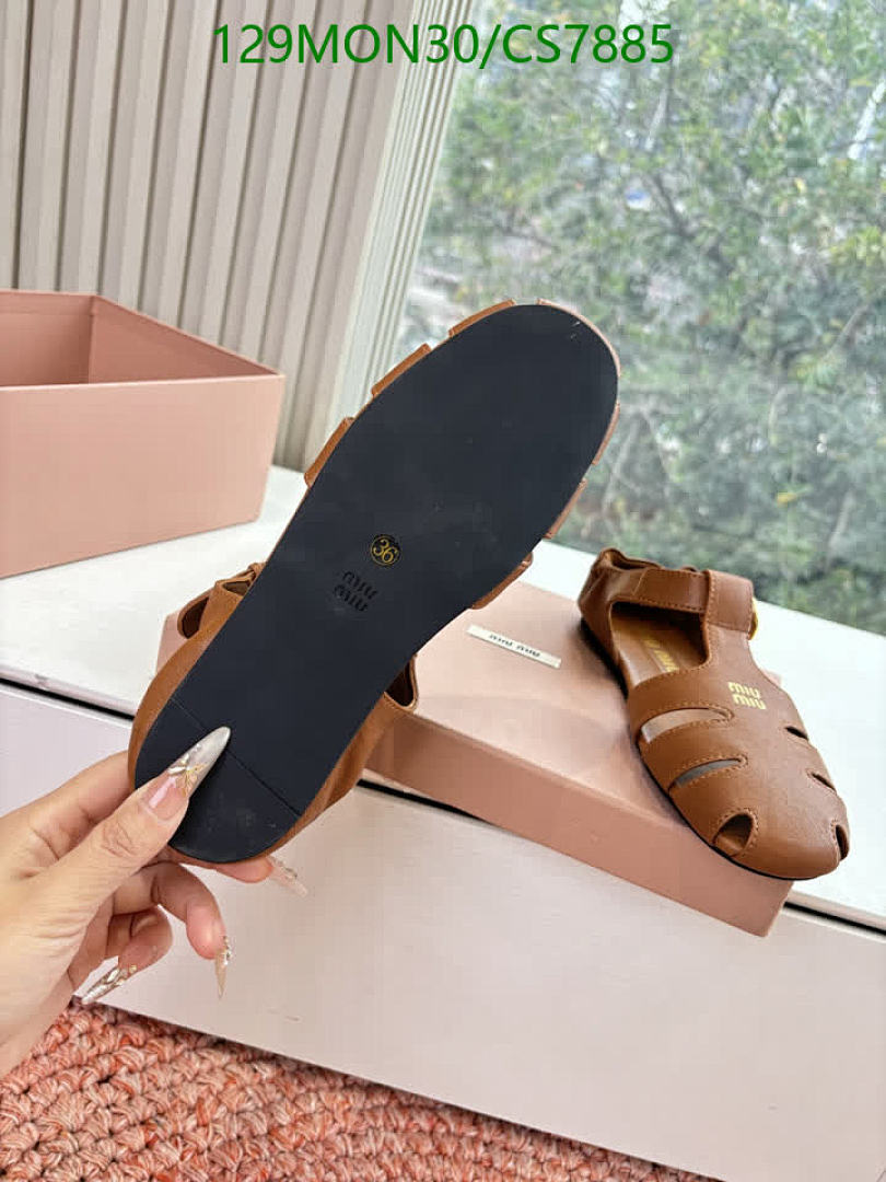 Miu Miu-Women Shoes Code: CS7885 $: 129USD