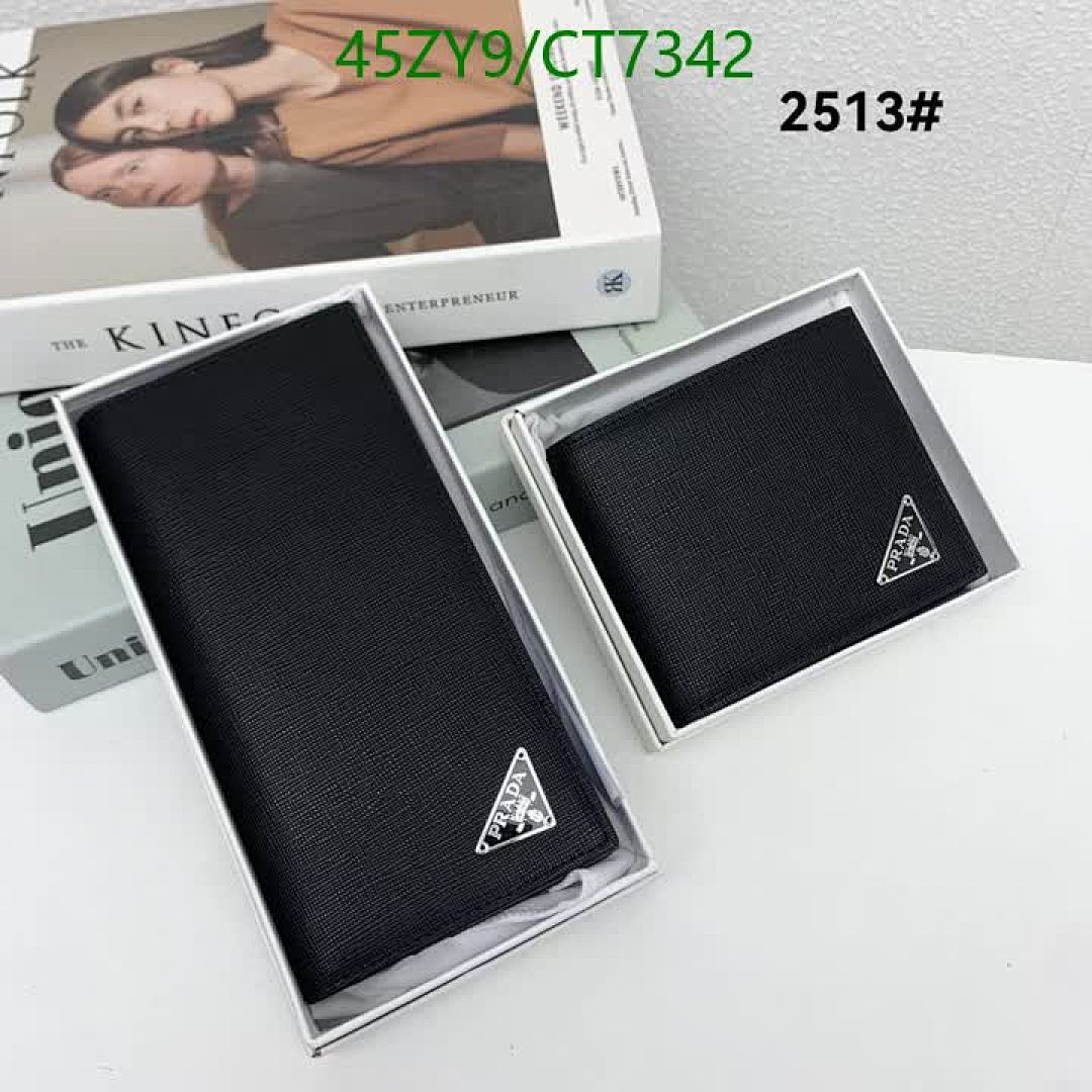 Prada-Wallet-4A Quality Code: CT7342 $: 45USD