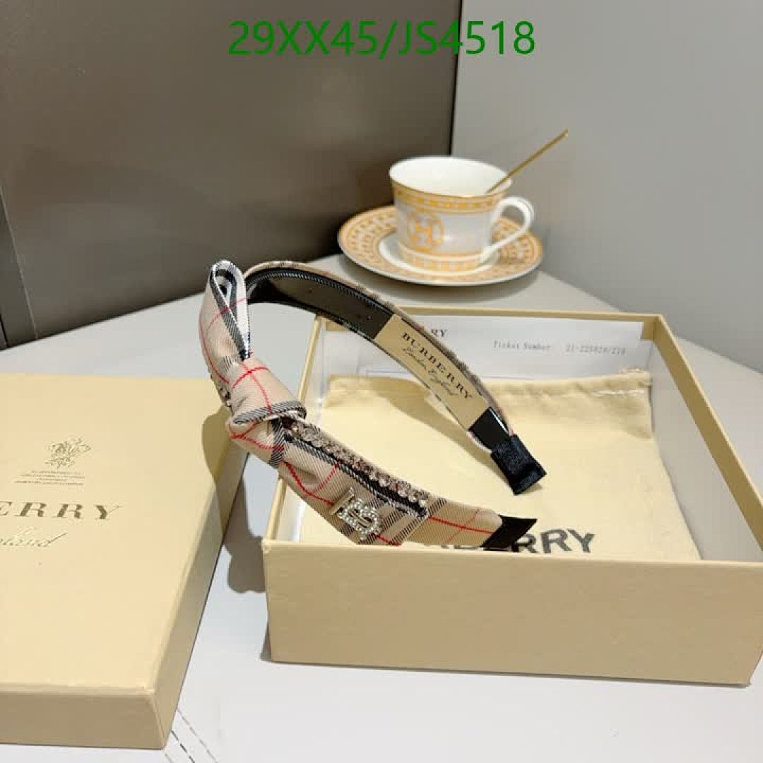 Burberry-Headband Code: JS4518 $: 29USD