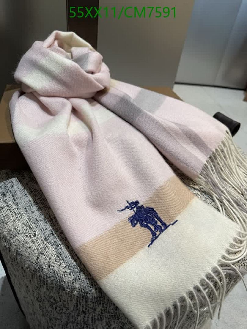 Burberry-Scarf Code: CM7591 $: 55USD